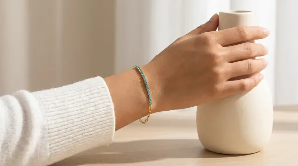 Edelstahl Armband Aurélia Shine